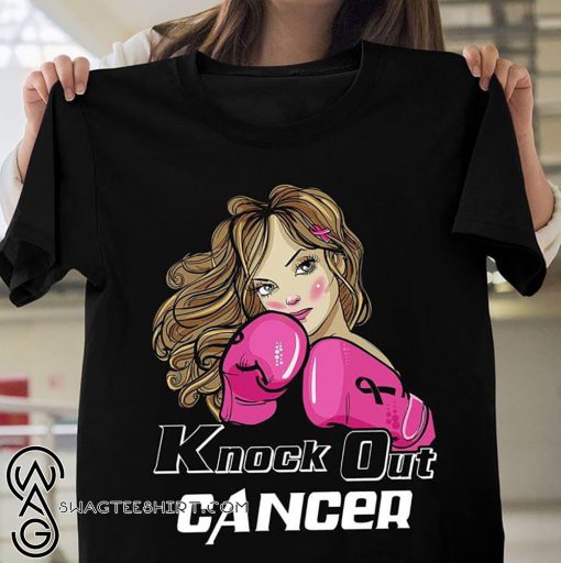 Knock out breast cancer shirt