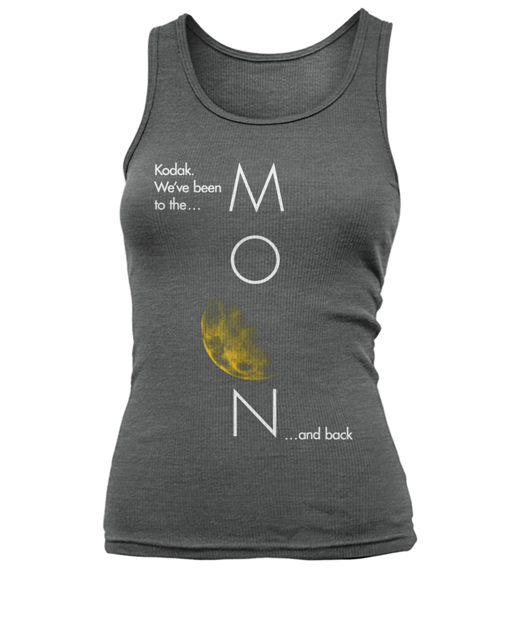 Kodak been to the moon and back women's tank top