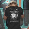Lion grandpa I am there waiting watching keeping to the shadows shirt