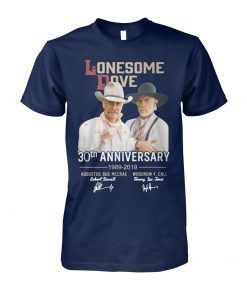 Lonesome dove 30th anniversary 1989-2019 signatures unisex cotton tee