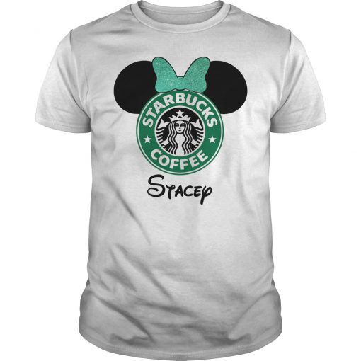 Minnie starbucks coffee head stacey unisex shirt