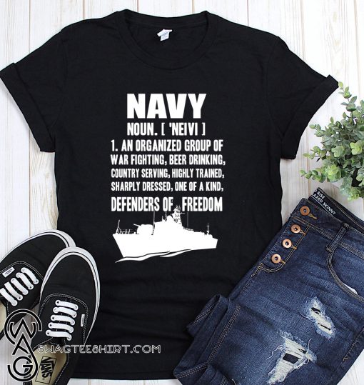 Navy definition shirt