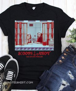 Netflix stranger things 3 scoops ahoy ice cream parlor shirt