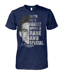 RIP Cameron Boyce 1999-2019 we're all a family which is rare and special unisex cotton tee