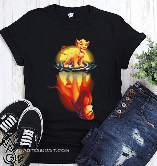 Reflection the lion king shirt