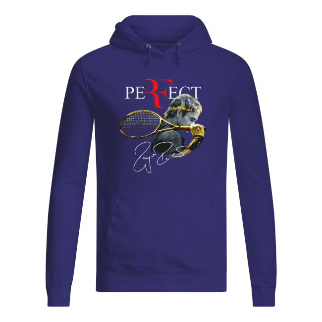 Roger federer perfect tennis player hoodie