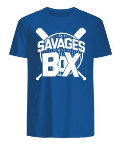 Savages in the box new york yankees men's shirt