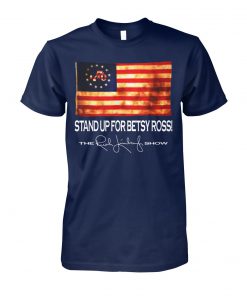 Stand up for betsy ross 1776 american flag unisex cotton tee