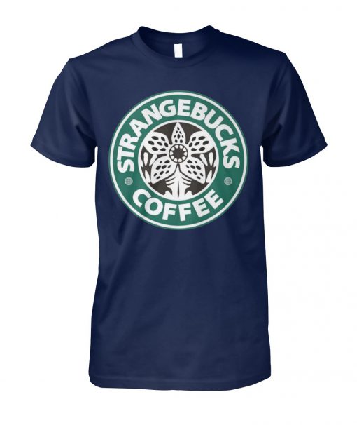Strangebucks coffee unisex cotton tee