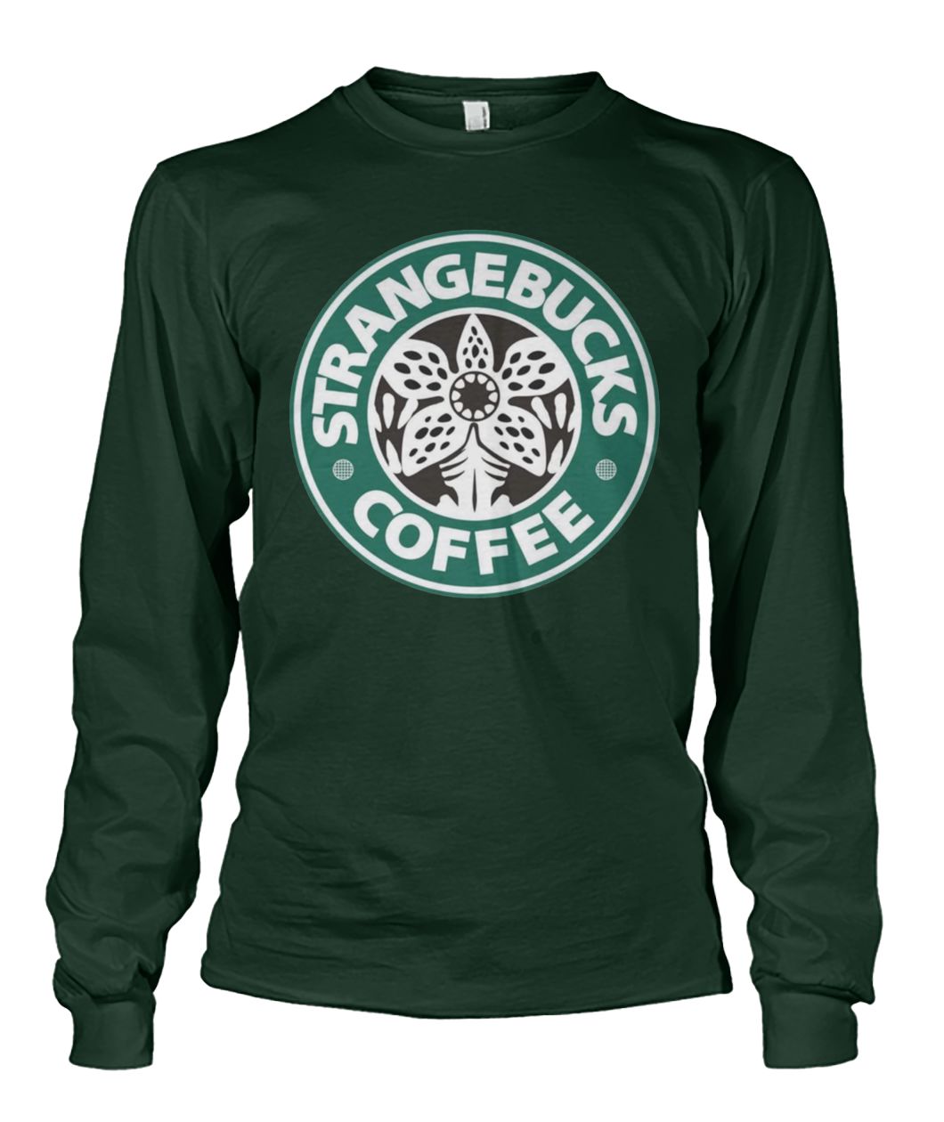 Strangebucks coffee unisex long sleeve