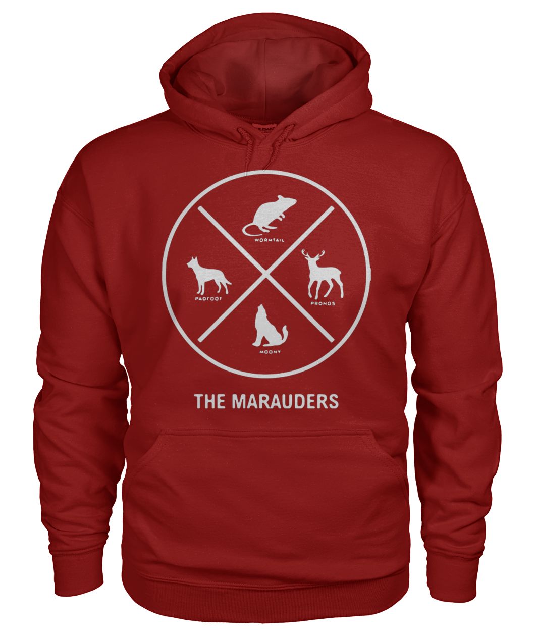 Stranger things the marauders X gildan hoodie