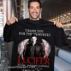 Thank you for the memories lucifer 2016-2020 04 season 67 episodes tom ellis signature shirt