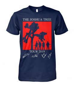 The joshua tree tour 2019 signatures unisex cotton tee
