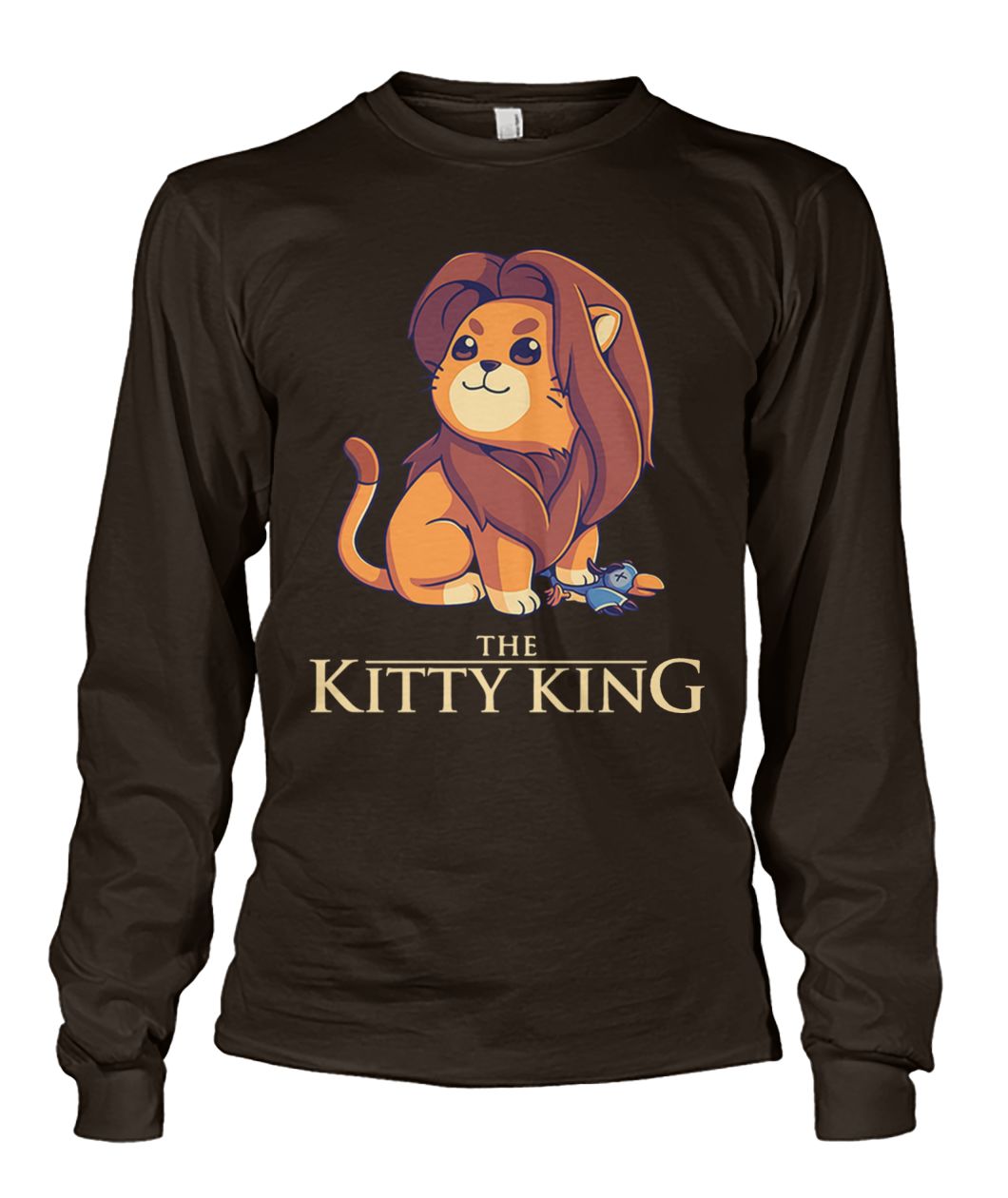 The kitty king the lion king unisex long sleeve