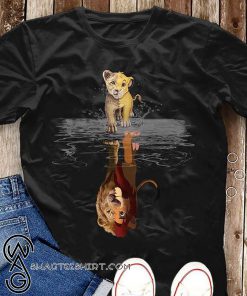The lion king reflection shirt