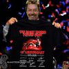 The rocky horror picture show 45th anniversary 1975-2020 signatures shirt