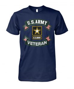 US army veteran ribbon unisex cotton tee