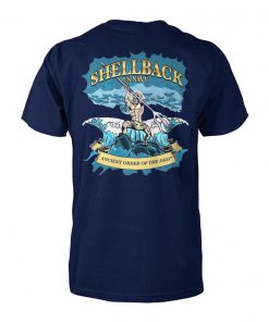 US navy shellback ancient order of the deep unisex cotton tee