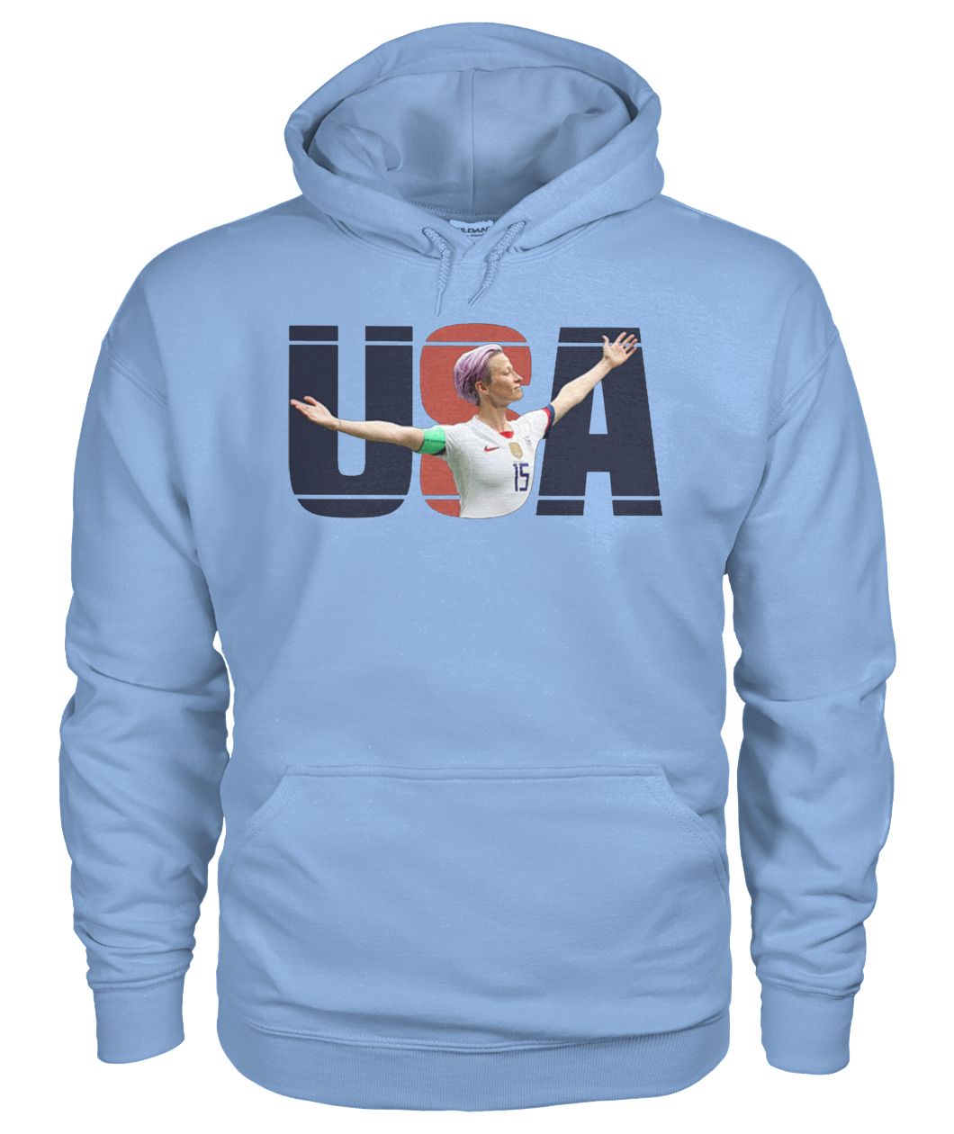 USA megan rapinoe gildan hoodie