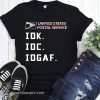 United states postal service IDK IDC IDGAF shirt