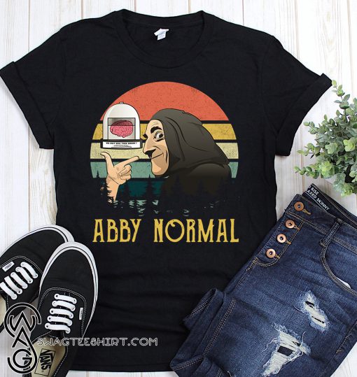 Vintage abby normal young frankenstein shirt