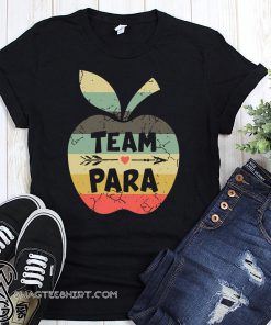 Vintage apple team para shirt