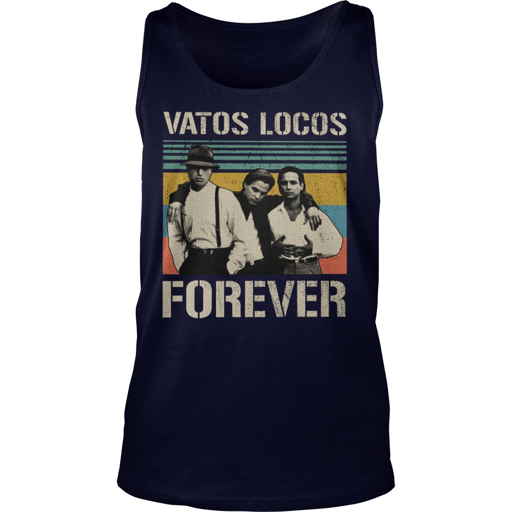 Vintage blood in blood out vatos locos forever signature tank top