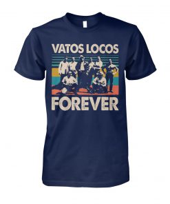 Vintage vatos locos forever unisex cotton tee