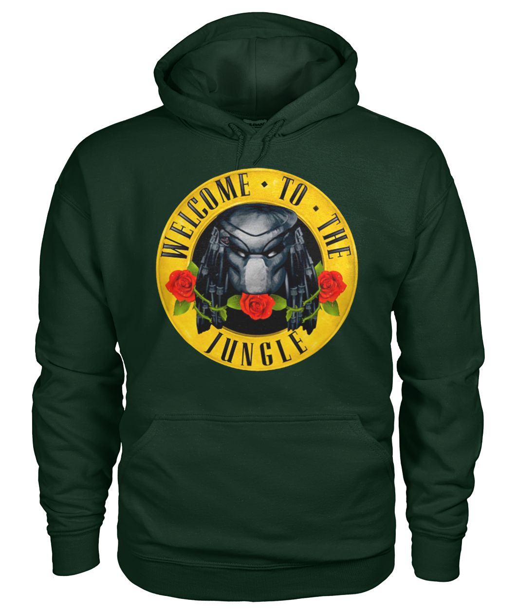 Welcome to the jungle predator gildan hoodie