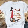 Yes I'm crazy dachshund lady shirt