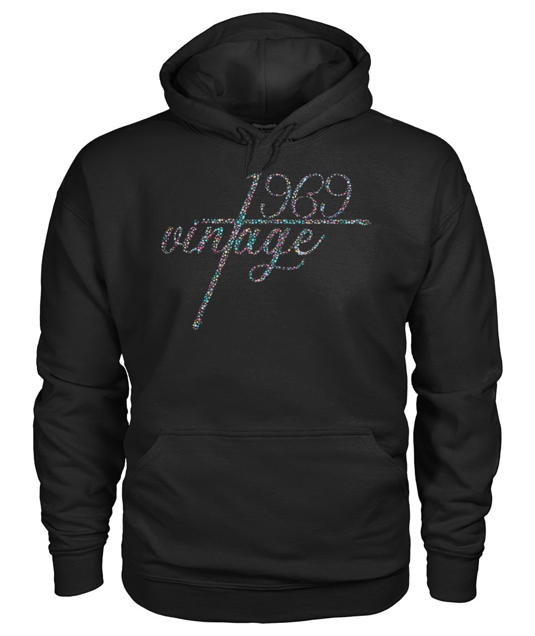 50th birthday vintage 1969 gildan hoodie