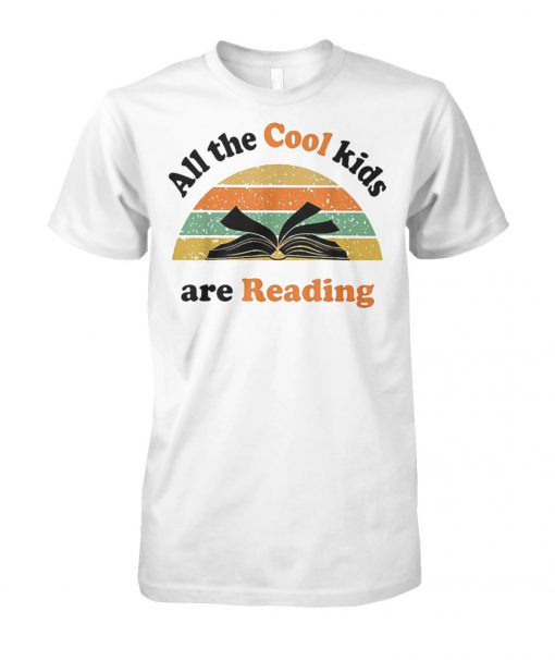 All the cool kids are reading vintage unisex cotton tee