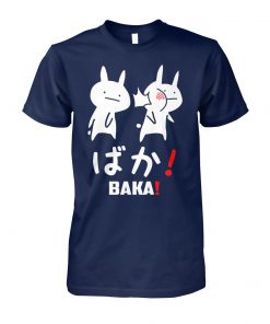 Anime baka rabbit slap japanese unisex cotton tee