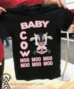 Baby cow moo moo moo shirt