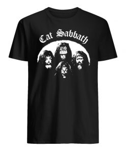 Black sabbath cat sabbath men's shirt