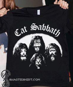 Black sabbath cat sabbath shirt