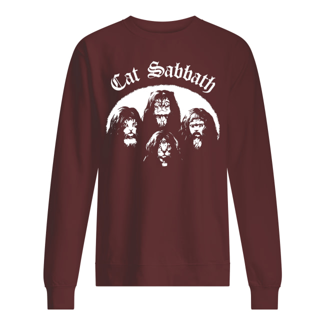 Black sabbath cat sabbath sweatshirt