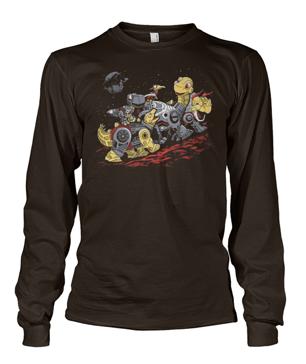 Bots before time transformers and the land before time unisex long sleeve