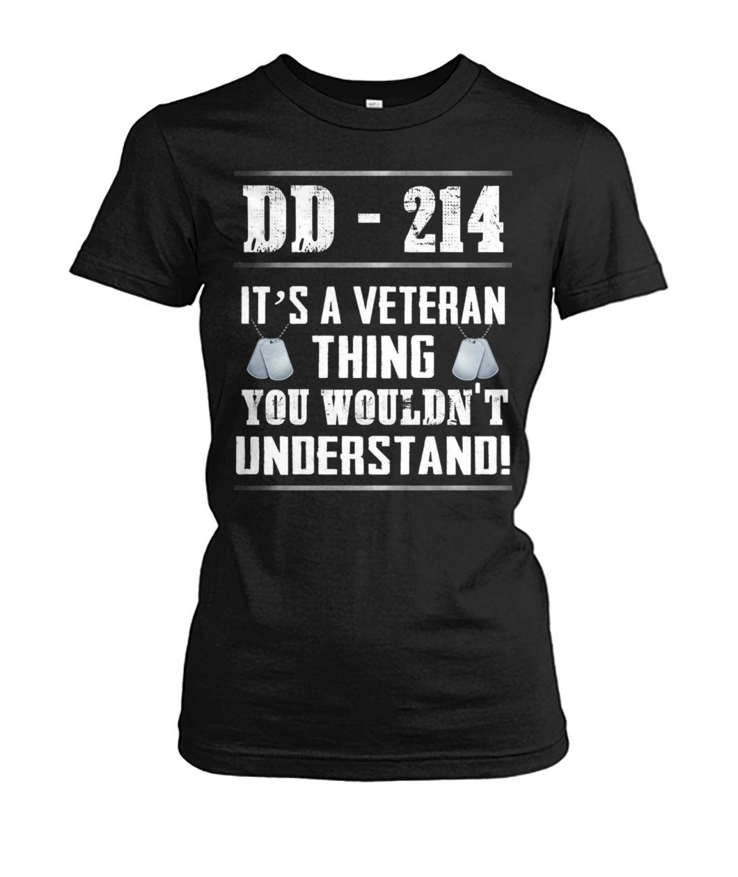 DD-214 it's a veteran thing you wouldn't understand women's crew tee