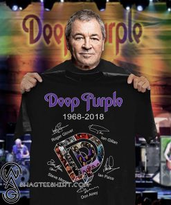 Deep purple 1968-2019 signatures shirt