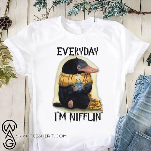 Fantastic beasts niffler everyday I'm nifflin' shirt