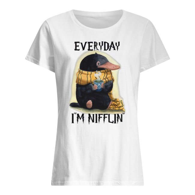 Fantastic beasts niffler everyday I'm nifflin' women's shirt