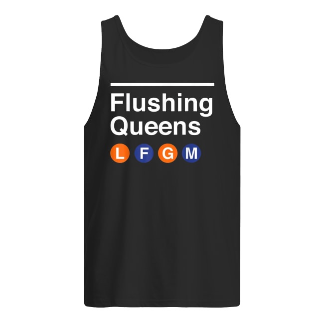 Flushing queens lfgm baseball men's tank top