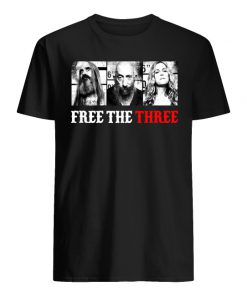 Free the three rob zombie men's shirt