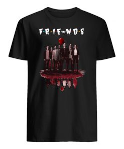 Friends tv show IT chapter two characters friends reflection men's shirt