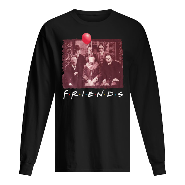Friends tv show horror movie characters long sleeved