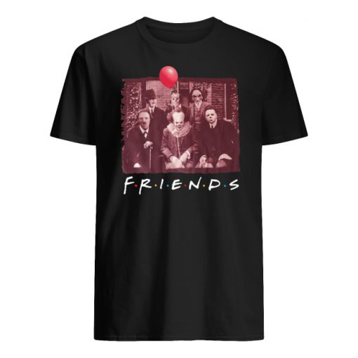 Friends tv show horror movie characters men's shirt