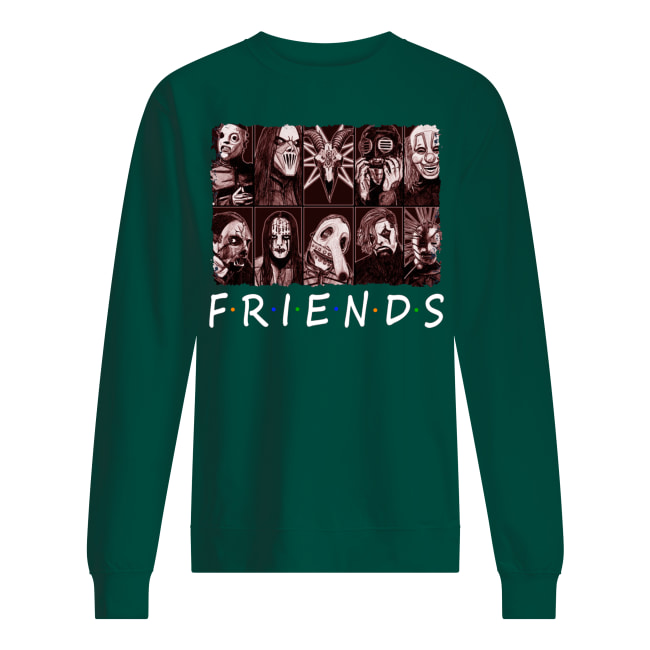 Friends tv show slipknot masks sweatshirt