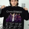 Game of thrones thank you for the memories signatures shirt