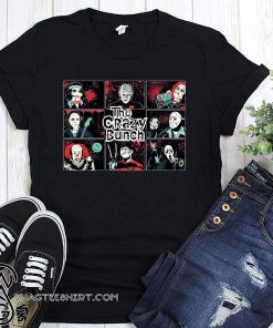Halloween horror movie characters the crazy bunch shirt